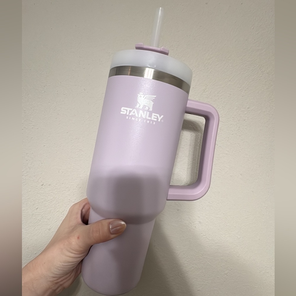 Stanley Pastel Purple Tumbler with Handle